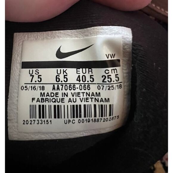 Nike Air Max Infuriate 2 Mid Sneakers Trainers Sz 7.5 Mens Black Red AA7066-066 - Picture 2 of 9